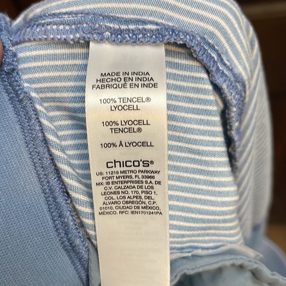 Chico’s striped pant - Picture 5 of 5